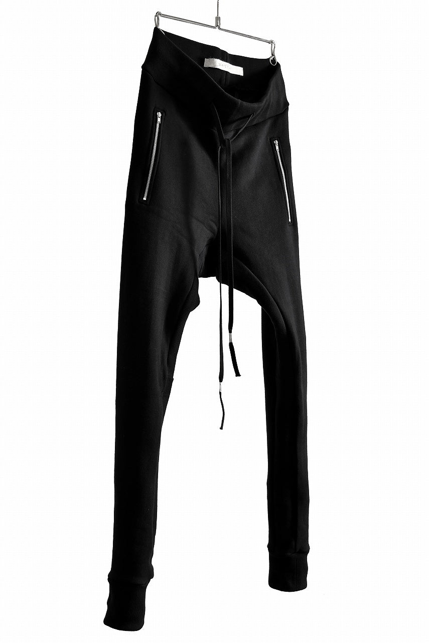 N/07  "MAUSK Detail" Jogger Pants -With Super Skinny- (BLACK)