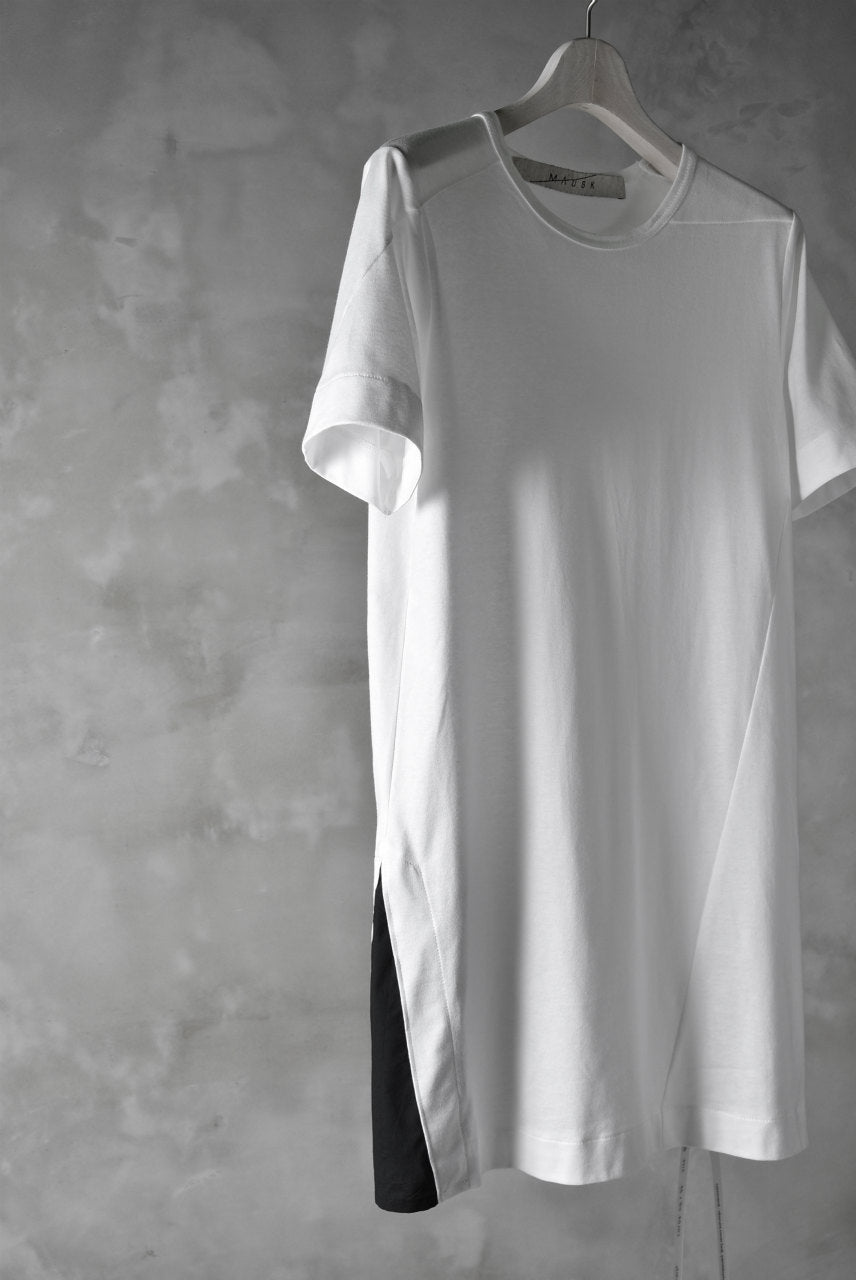 Load image into Gallery viewer, N/07 &quot;MAUSK Detail&quot; ASSORTMENT JERSEY T-SHIRT (WHITE×BLACK)
