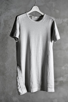Load image into Gallery viewer, N/07 &quot;MAUSK Detail&quot; ASSORTMENT JP-SUMI DYED T-SHIRT (SUMI×WHITE)