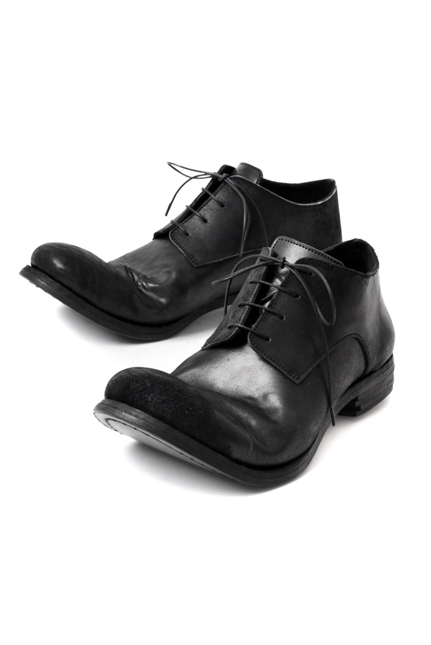 画像をギャラリービューアに読み込む, prtl x 4R4s exclusive derby shoes / Cordovan Full grain &quot;No3-5&quot; (BLACK)