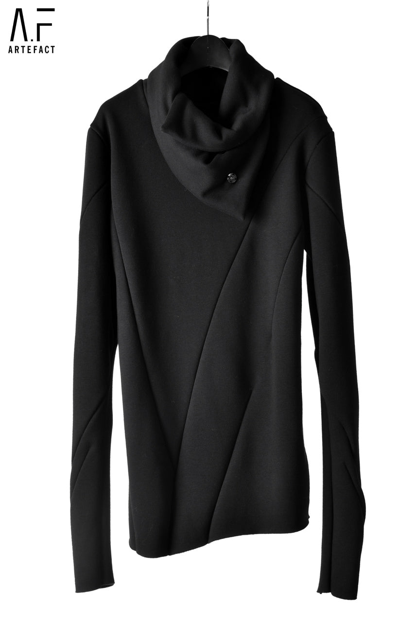Load image into Gallery viewer, A.F ARTEFACT exclusive BomberHEAT® HIGHNECK WRAP TOPS (BLACK)