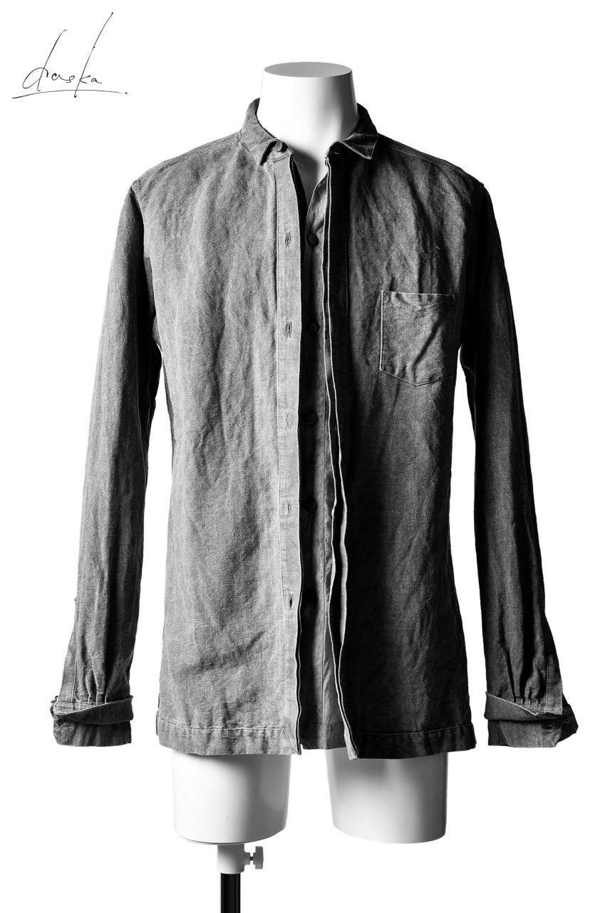 daska (picker) Dualface layer shirt / BamGlo Buff (SUMI GREY)