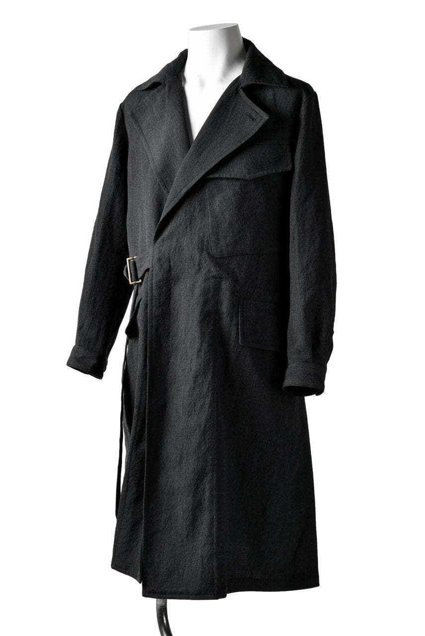 Load image into Gallery viewer, sus-sous moto cycle storm coat (NAVY GREY)