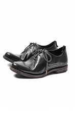 Load image into Gallery viewer, ierib tecta whole cut derby shoes / waxy JP culatta (BLACK)