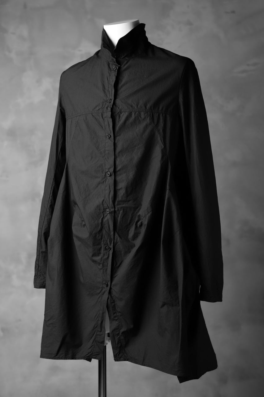 RUNDHOLZ DIP A LINE LONG SHIRT (BLACK DYED)