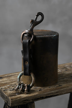 Load image into Gallery viewer, Chörds; T.1. KEY RING / HORSE BUTT LEATHER (BLACK)