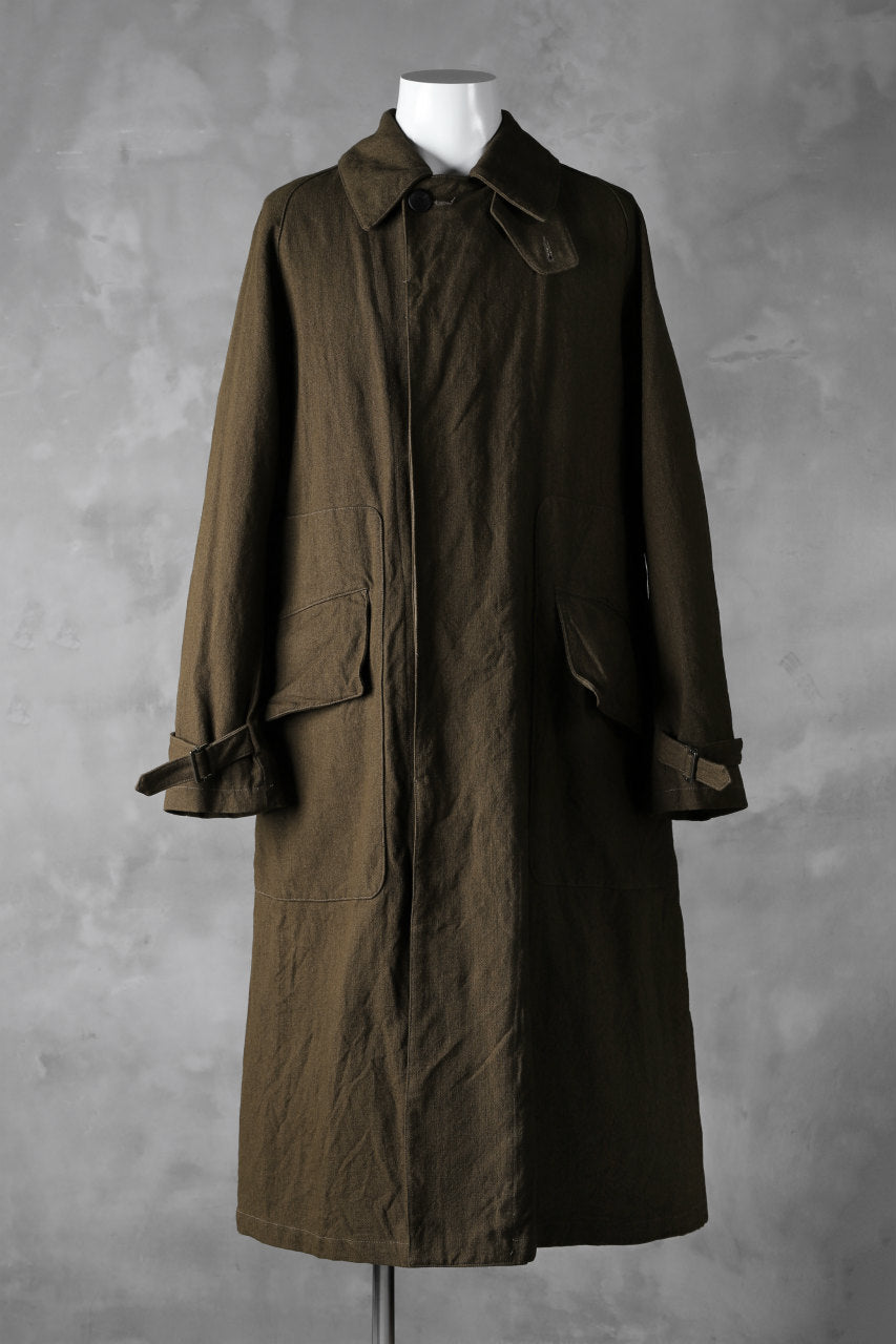sus-sous motorcycle coat MK-2 / C60L40 4/1 Cloth (BROWN KHAKI