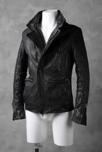 Load image into Gallery viewer, incarnation exclusive MILITARY ZIP JACKET OBJECT DYE/TANNED HORSE (BLACK)