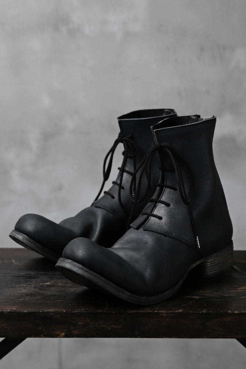 Load image into Gallery viewer, Portaille exclusive PL20 Laced Zip Boots (FILED STEER / BLACK)