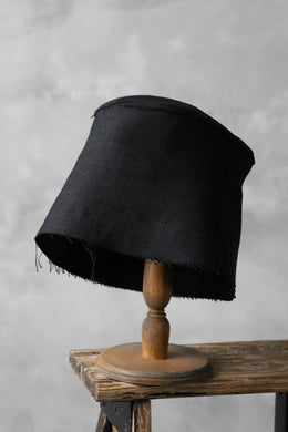 SOSNOVSKA RIPPED STRUCTUAL HAT (BLACK)