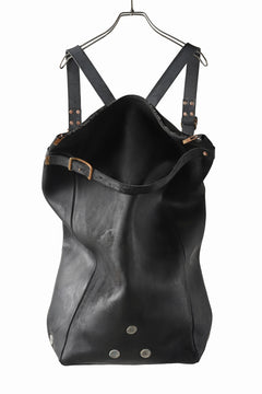 Load image into Gallery viewer, ierib exclusive hiking ruck sack with harness / horse butt (BLACK)