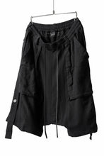 Load image into Gallery viewer, A.F ARTEFACT SWITCHING SHORTS / COMBI FABRIC (BLACK)