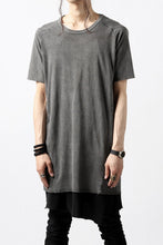 Load image into Gallery viewer, A.F ARTEFACT MULTI PANELED T-SHIRT / DYED COTTON JERSEY (GREY)