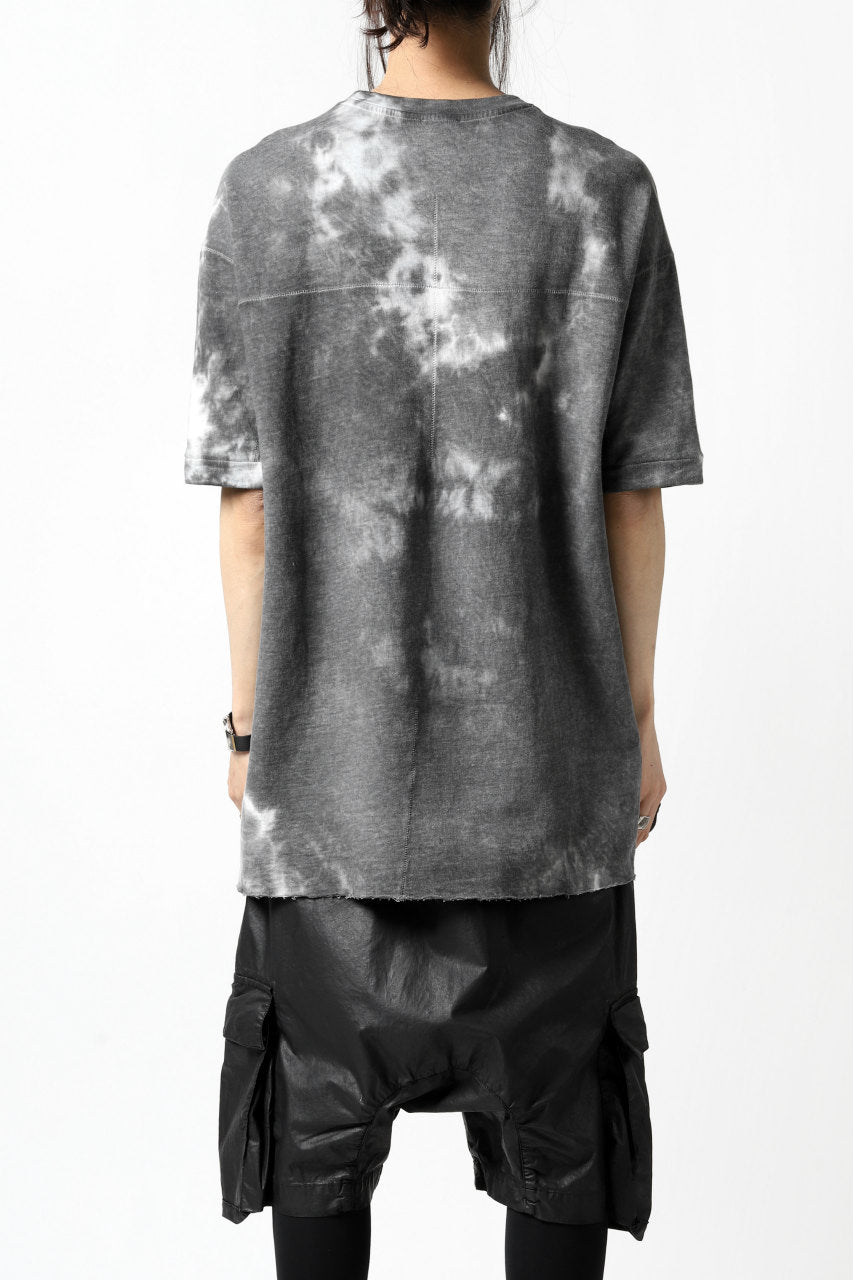thomkrom DYEING JERSEY T-SHIRT (MARBLE)