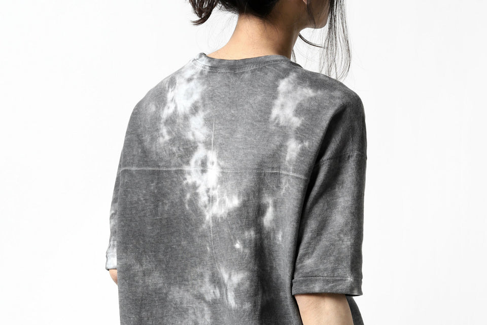 画像をギャラリービューアに読み込む, thomkrom DYEING JERSEY T-SHIRT (MARBLE)