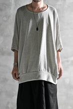 Load image into Gallery viewer, N/07 &quot;MAUSK Detail&quot; OVERFIT DOLMAN T-SHIRT (ECRU)