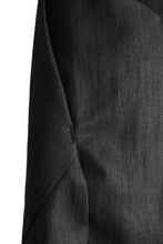 Load image into Gallery viewer, LEON EMANUEL BLANCK FORCED FITTED LONG PANT / RESINATED CL-TWILL (BLACK)