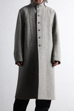 Load image into Gallery viewer, sus-sous medical coat / Napping melton wool (TOP GREY BEIGE)