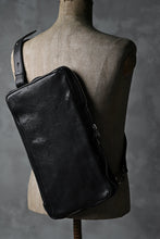 Load image into Gallery viewer, incarnation CALF LEATHER CLUTCH/SHOULDER 2WAY BAG (BLACK)