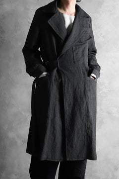 Load image into Gallery viewer, sus-sous storm coat / W50L50 3/2OX washer (CHARCOAL NAVY)