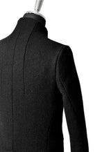 Load image into Gallery viewer, N/07 exclusive Padded Middle Coat / Wool Double-weave (DOUBLE BLACK)