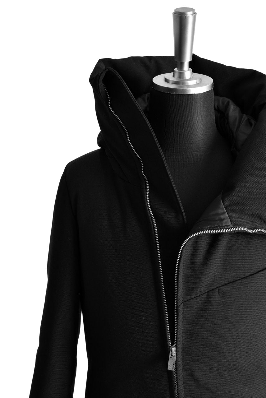 Load image into Gallery viewer, N/07 Mods Down Coat / Mixture Canvas (BLACK)