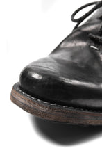 Load image into Gallery viewer, ierib tecta whole cut derby shoes / waxy JP culatta (BLACK)