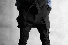 画像をギャラリービューアに読み込む, N/07 exclusive CONSTRUCTIVE LAYERED CARGO JODHPURS [ Stretch Weapon / Object Dye ] (BLACK)