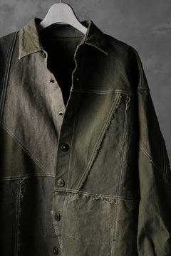 Load image into Gallery viewer, BACKLASH x LOOM exclusive RECONSTRUCTIVE COAT / VINTAGE MILITARY CANVAS