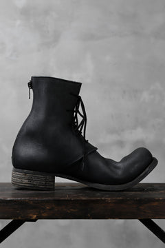 Load image into Gallery viewer, Portaille exclusive PL20 Laced Zip Boots (FILED STEER / BLACK)