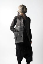 Load image into Gallery viewer, Portaille &quot;Atelier Made&quot; exclusive SHOULDER BAG / PUEBLO by Badalassi Carlo (BLACK)