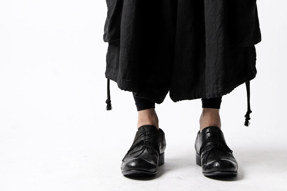 画像をギャラリービューアに読み込む, A.F ARTEFACT DRAWSTRING-HEM WIDE CARGO PANTS (BLACK)