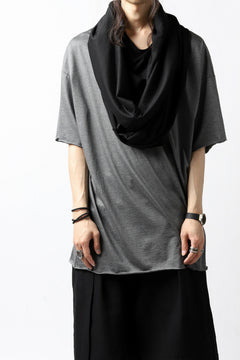 画像をギャラリービューアに読み込む, A.F ARTEFACT exclusive OVER SIZED LAYERED TEE (BLACK x GREY)