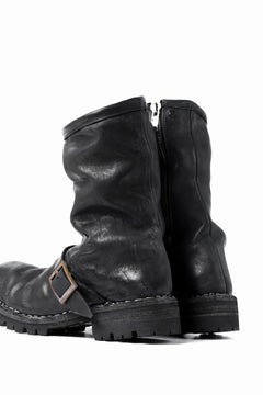 画像をギャラリービューアに読み込む, incarnation x LOOM exclusive HORSE LEATHER ENGINEER SIDE ZIP BOOTS-5th / VIBRAM GOODYEAR WELTED (BLACK)