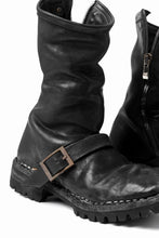 画像をギャラリービューアに読み込む, incarnation x LOOM exclusive HORSE LEATHER ENGINEER SIDE ZIP BOOTS-5th / VIBRAM GOODYEAR WELTED (BLACK)