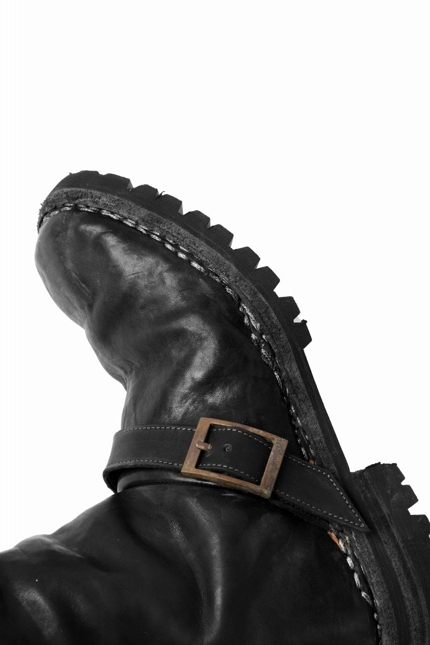 incarnation x LOOM exclusive HORSE LEATHER ENGINEER SIDE ZIP BOOTS-6th / VIBRAM GOODYEAR WELTED (91N)