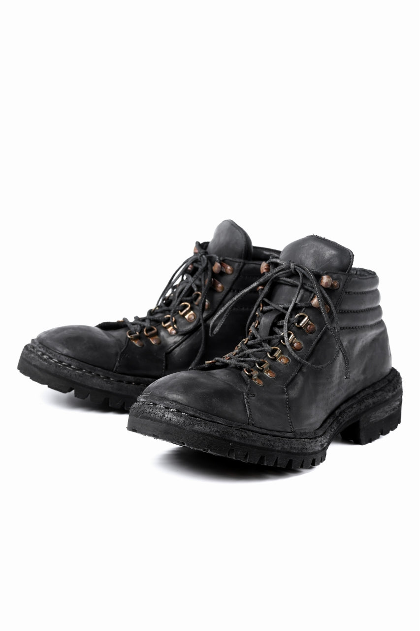 画像をギャラリービューアに読み込む, incarnation HORSE LEATHER TREK BOOTS / VIBRAM GOODYEAR WELTED (BLACK)