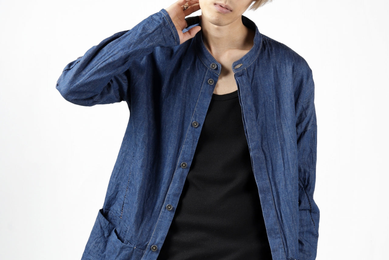 incarnation exclusive ARCH LONG SHIRT/ 6.5oz CHAMBRAY (INDIGO)