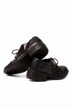 画像をギャラリービューアに読み込む, incarnation HORSE LEATHER DERBY SHOES / PIECE DYED (DARK BROWN)