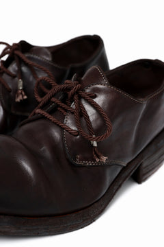 画像をギャラリービューアに読み込む, incarnation HORSE LEATHER DERBY SHOES / PIECE DYED (DARK BROWN)