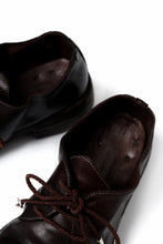Load image into Gallery viewer, incarnation HORSE LEATHER DERBY SHOES / PIECE DYED (DARK BROWN)