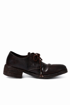 画像をギャラリービューアに読み込む, incarnation HORSE LEATHER DERBY SHOES / PIECE DYED (DARK BROWN)