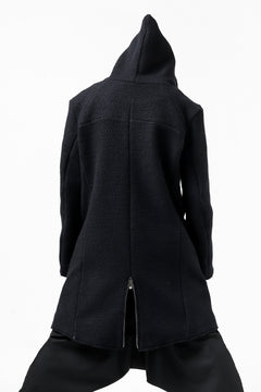 画像をギャラリービューアに読み込む, incarnation exclusive RAGLAN DARTS SHOULDER MODS COAT / HEAVY TWEED (BLACK)