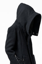 画像をギャラリービューアに読み込む, incarnation exclusive RAGLAN DARTS SHOULDER MODS COAT / HEAVY TWEED (BLACK)