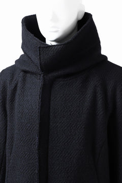 画像をギャラリービューアに読み込む, incarnation exclusive RAGLAN DARTS SHOULDER MODS COAT / HEAVY TWEED (BLACK)