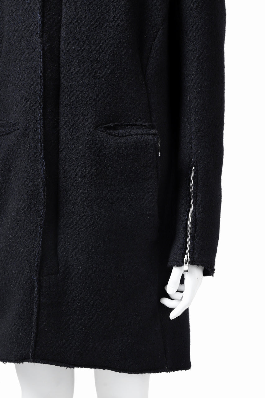 画像をギャラリービューアに読み込む, incarnation exclusive RAGLAN DARTS SHOULDER MODS COAT / HEAVY TWEED (BLACK)