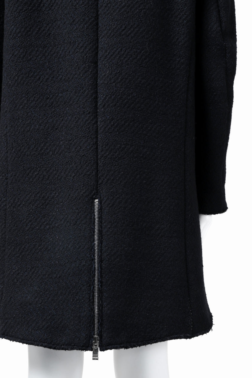 incarnation exclusive RAGLAN DARTS SHOULDER MODS COAT / HEAVY TWEED (BLACK)