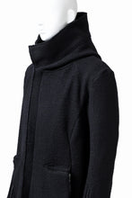 画像をギャラリービューアに読み込む, incarnation exclusive RAGLAN DARTS SHOULDER MODS COAT / HEAVY TWEED (BLACK)