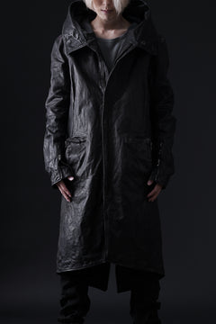 Load image into Gallery viewer, incarnation BUFFALO LEATHER MODS COAT / OBJECT DYED (81N)
