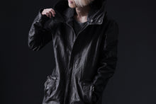 Load image into Gallery viewer, incarnation BUFFALO LEATHER MODS COAT / OBJECT DYED (81N)